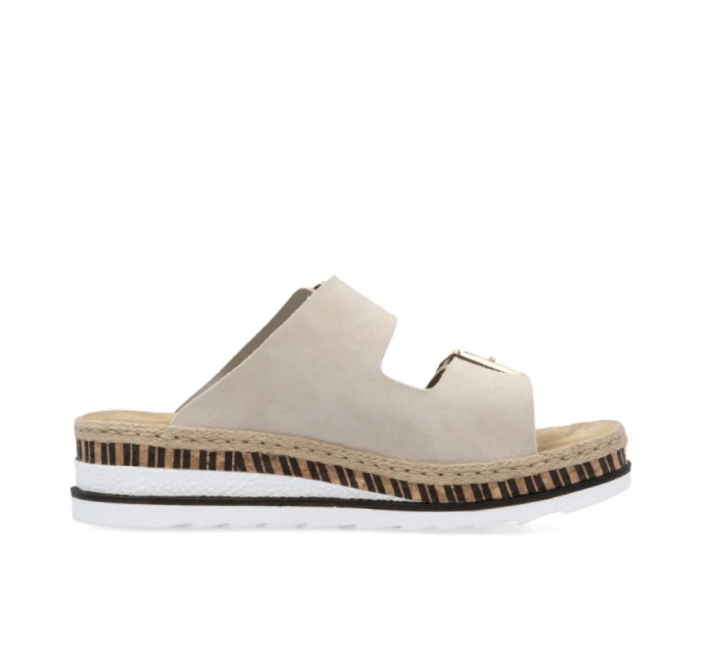 rieker__v_beige_mule_5.webp Rieker - V7955 Beige Mule