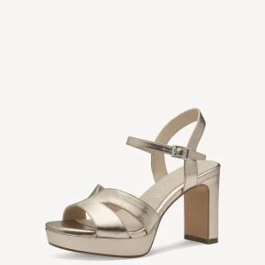 Tamaris - 28349 Gold Platform sandal