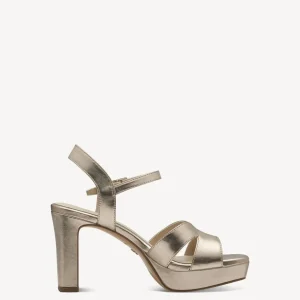 Tamaris - 28349 Gold Platform sandal