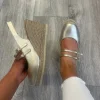 Unisa - Cynthia Gold Espadrille