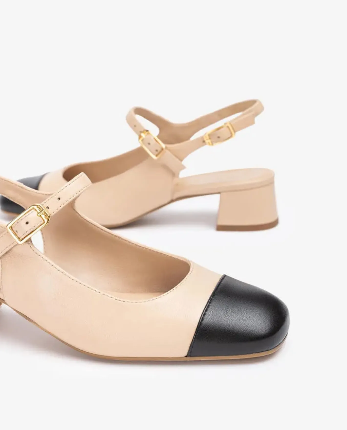 unisa__jumis_beige_and_bl_3.webp Unisa - Jumis Beige and Black Slingback