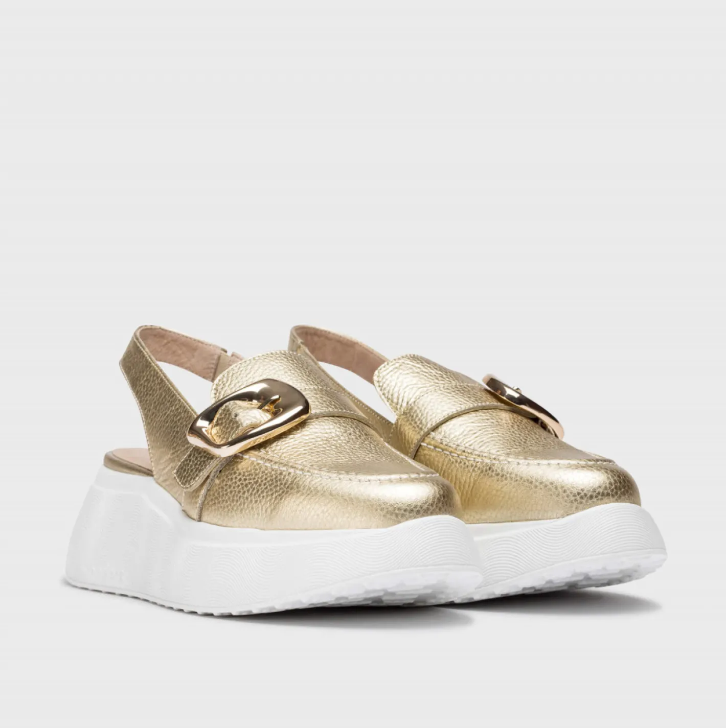 wonders__a_gold_wedge_sli_2.webp Wonders - A-3624 Gold Wedge Slingback