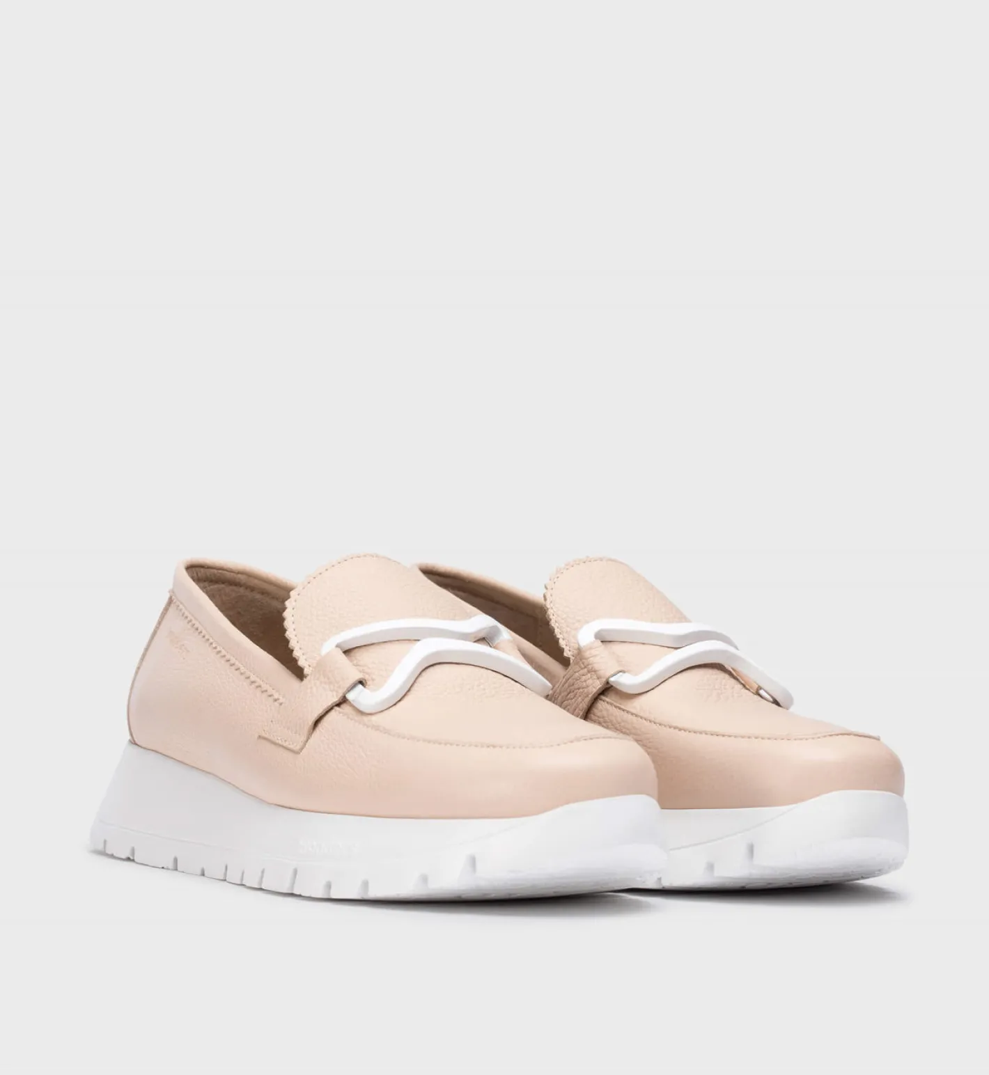 wonders__a_nude_wedge_loa_1.webp Wonders - A-2480 Nude Wedge Loafer