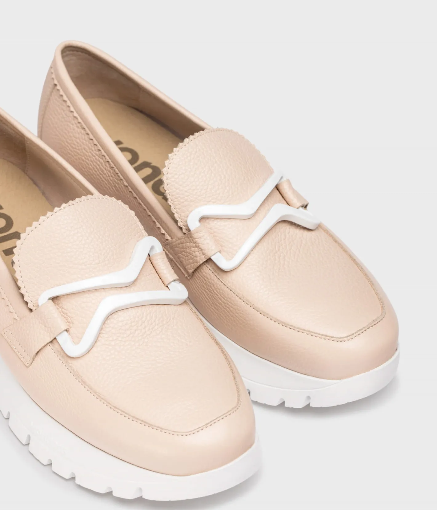 wonders__a_nude_wedge_loa_2.webp Wonders - A-2480 Nude Wedge Loafer