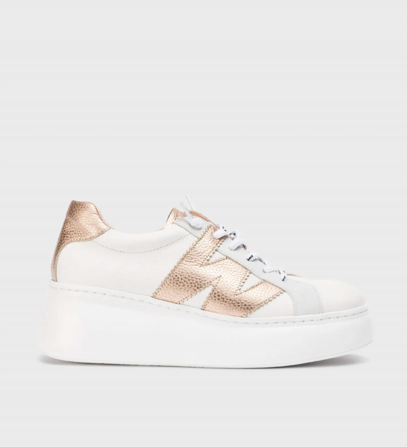 wonders__a_white_and_rose_0.webp Wonders - A2670 White and Rose Gold Trainer