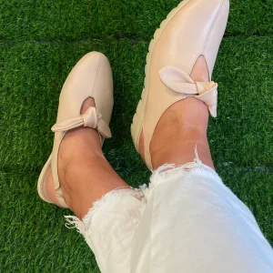 Wonders - C-33315 Blush Wedge Slingback
