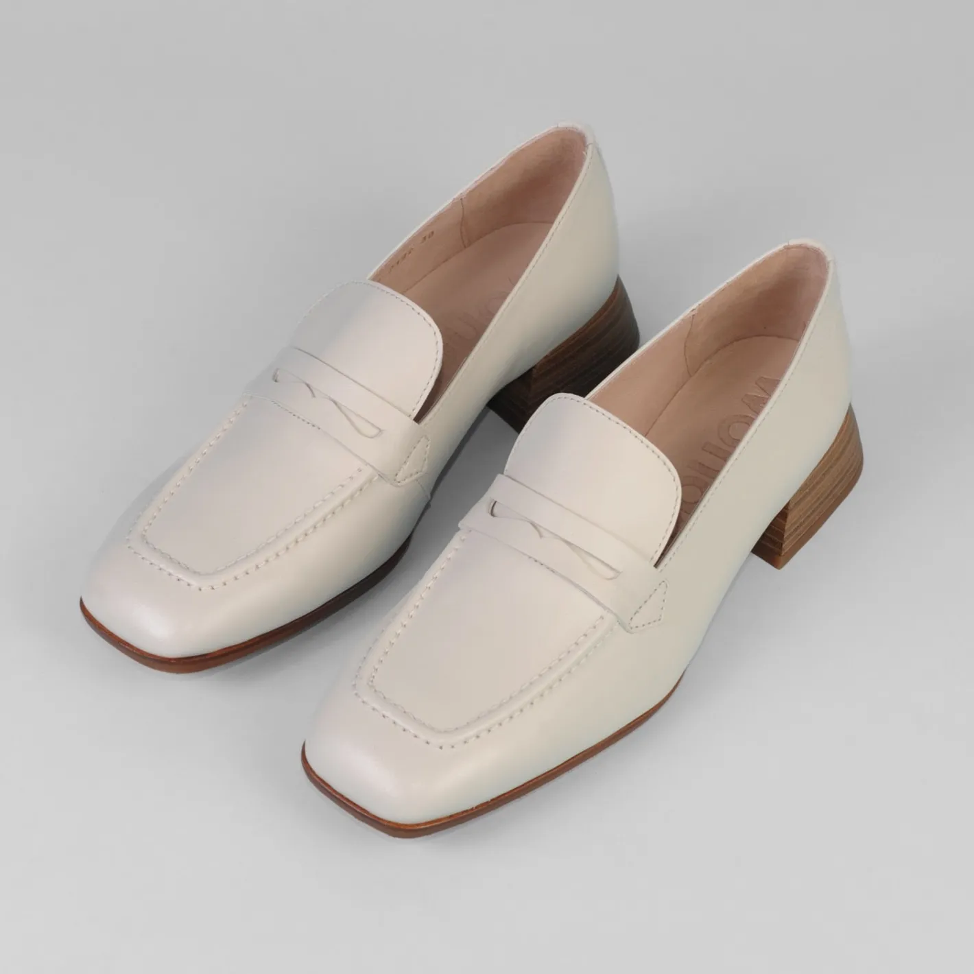 wonders__c_ivory_loafer_3.webp Wonders - C-7122 Ivory Loafer