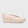 Wonders - C-33100 Nude Wedge “Fly” Shoe