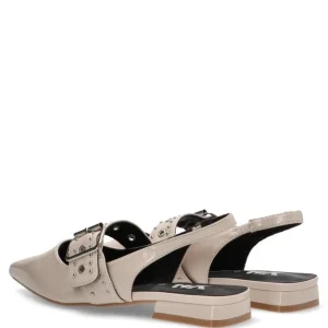 XTI - 144023 Beige Patent Slingback