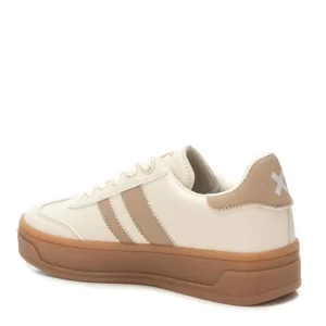 XTI - 143645 Beige Platform Trainer