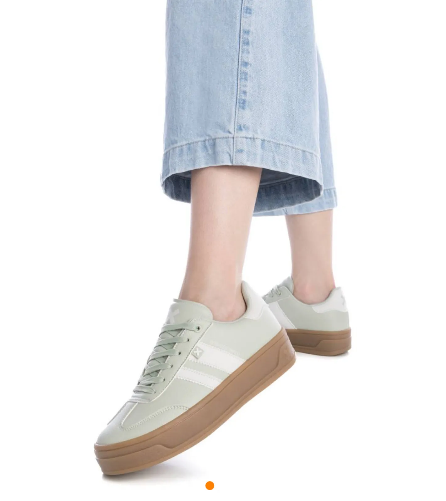 xti___pastel_green_platfo_1.webp XTI - 143645 Pastel Green Platform Trainer