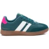 XTI - 143485 Teal and Pink Retro Trainer