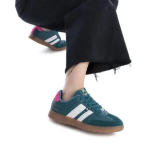 XTI - 143485 Teal and Pink Retro Trainer