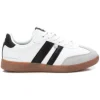 XTI - 143485 White and Black Retro Trainer