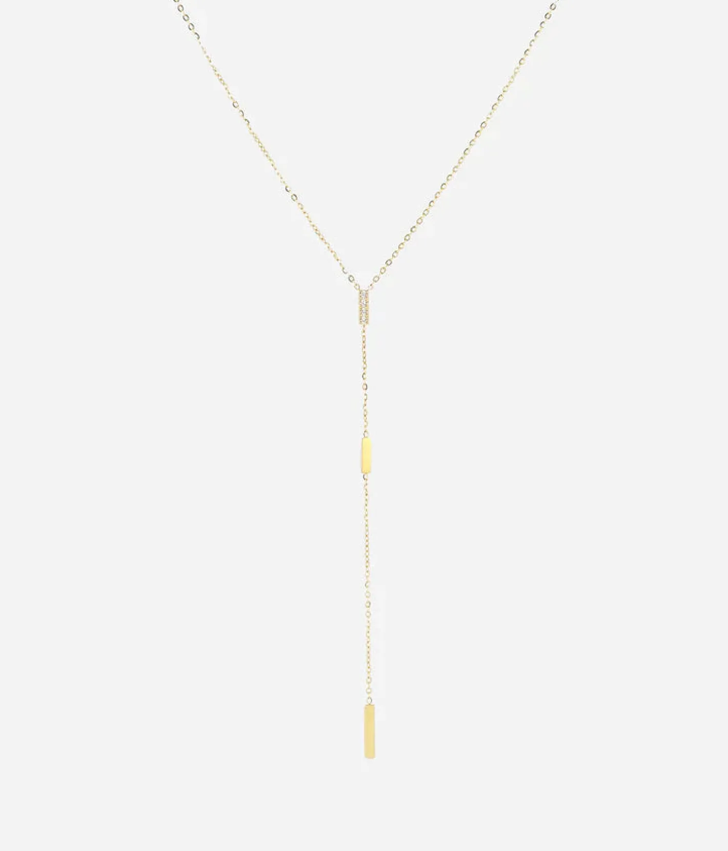 zag_bijoux__sns_prego_gol_0.webp ZAG BIJOUX - SNS18190 “Prego” Gold Drop Necklace
